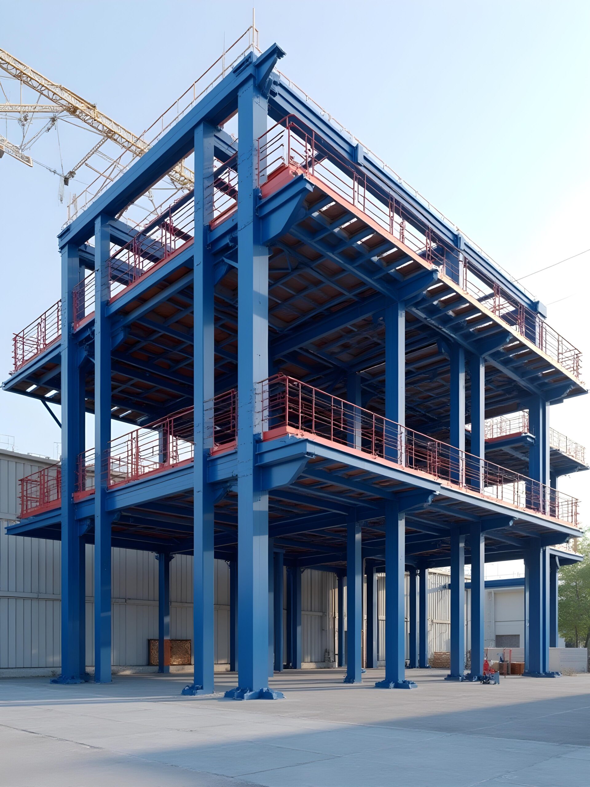 freepik edit full size steel structure tekla bim model 3d rende (5)